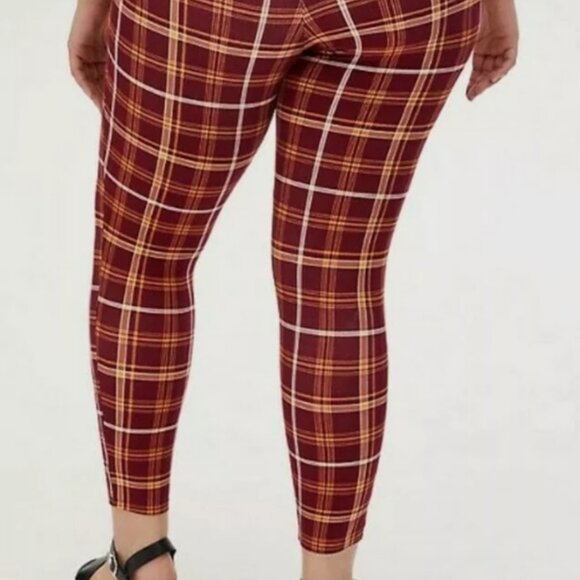 NWT Torrid Harry Potter Plaid Full Length Legging - Picture 3 of 6